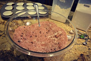 chocolate chocolate muffin mix